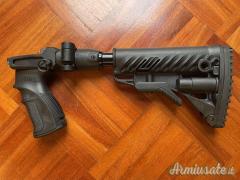 CALCIO TATTICO PIEGHEVOLE M4 SVD SB FAB DEFENSE, per Dragunov e simili. Nuovo.