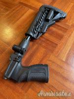 CALCIO TATTICO PIEGHEVOLE M4 SVD SB FAB DEFENSE, per Dragunov e simili. Nuovo.