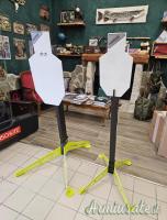 Stand Bersaglio Metallico  “TUF Targets”  con piastra balistica Hardox500