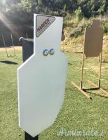 Stand Bersaglio Metallico  “TUF Targets”  con piastra balistica Hardox500
