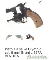 Pistola a salve olympica bruni cal 6mm