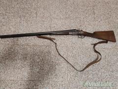 Doppietta clalibro 16 con cani esterni