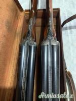 Lotto di due doppiette e una valigetta inglese