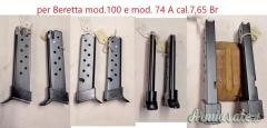 per Beretta mod.100 e mod. 74 A cal.7,65 Br