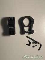 Coppia di Anelli CVLIFE da 30mm -Diversi Profili per Slitta Picatinny/Weaver