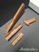 AK-47 Set Calcio + Asta + Impugnatura in Legno