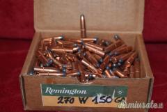Palle Remington cal.270 W. 150 grs SP.