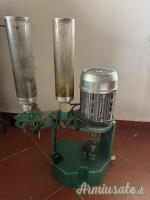 Pressa cortini e pezzotti per cartucce a pallini