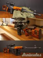 LCT SVD Dragunov Set Completo Premium con Accessori Versione Legno