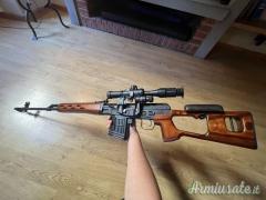 LCT SVD Dragunov Set Completo Premium con Accessori Versione Legno
