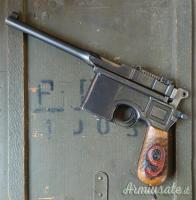 Mauser C96 9 Rosso