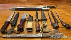 baionetta vari modelli enfield kalashnikov italiana tedesca
