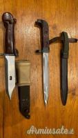 baionetta vari modelli enfield kalashnikov italiana tedesca