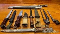 baionetta vari modelli enfield kalashnikov italiana tedesca