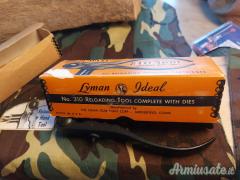 LYMAN IDEAL 310 TOOL per collezionisti della ricarica