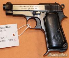 Pistola Beretta 34  Cal. 9 Corto
