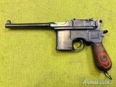 Mauser C96, 9 Rosso, 1916, Sportiva, 9x19 (9 Parabellum)
