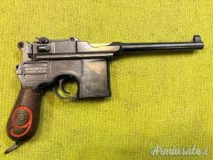 Mauser C96, 9 Rosso, 1916, Sportiva, 9x19 (9 Parabellum)