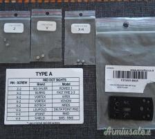 Piastrina Red dot toni system Beretta