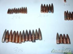 Palle varie, vari calibri. 29 €. Spedite