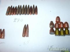 Palle varie, vari calibri. 29 €. Spedite