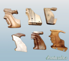 Vari esemplari guancette da tiro