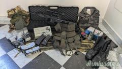 Set Softair: Colt M4 Full Metal + Equipaggiamento