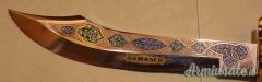 Coltello Indiana Maniago Damasco