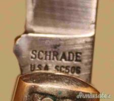 AFFARE Coltellino Schrade Scrimshaw Usa Vintage