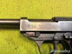 Walther P38, ac 41, 1941, Sportiva, 9x19 (9 Parabellum)