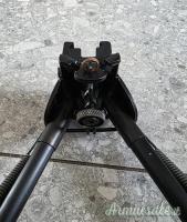 Bipiede professionale Harris Ultralight modello LM Serie 1A2 a base fissa