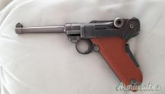 LUGER 06/29 WAFFENFABRIK BERNA Cal 7,65 Parabellum--- 30Luger GUANCETTE ROSSE