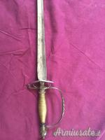 Spada europea da corte XVIII secolo