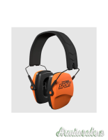 ISOTUNES Cuffie passive Pieghevoli Arancione (IT-79)