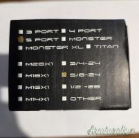 AXIS P.W.  RAPTOR 5 PORTE 5/8-24 NERO