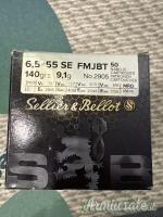 Munizioni 6,5 x 55se