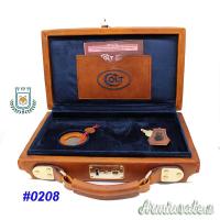 #0208 Valigetta Nuova in Pelle Colt Python 6