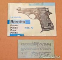 Pistola Beretta Mod. 72 Cal. 22LR