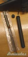 Calcio A2 fisso completo per ar15 (Tubo, buffer, molla, adattatore cinghia)
