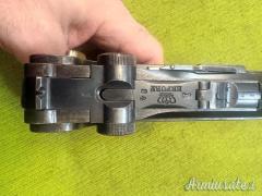 Erfurt Luger P08, 1918/1920, Polizei, Sportiva, 9×19 (9 Parabellum)