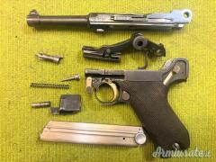 Erfurt Luger P08, 1918/1920, Polizei, Sportiva, 9×19 (9 Parabellum)