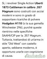 A.Uberti Cattleman mod 1873 / 357mag