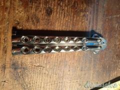 Coltello butterfly rostfrei