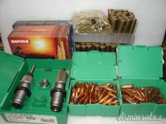 303 Dies RCBS + Bossoli con palle. Lotto 155 €.