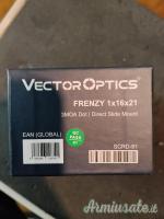 Red dot Vector optics Frenzy 1x16x21 mos