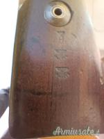 Mauser K98K Portoghese 1941--lotto F--monomatricola totale (noce/piatto)
