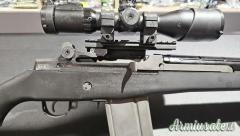 Norinco M14 con ottica Accushot.