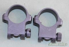 Anelli Inox da 1 Pollice  Ruger