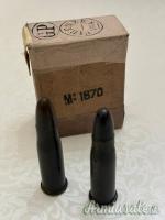 Munizioni Vetterli modello 1870 produzione FIRENZE GP 1884 calibro 10,4 mm