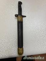 Baionetta Vetterli 1870/16 accorciata - punzone Brescia